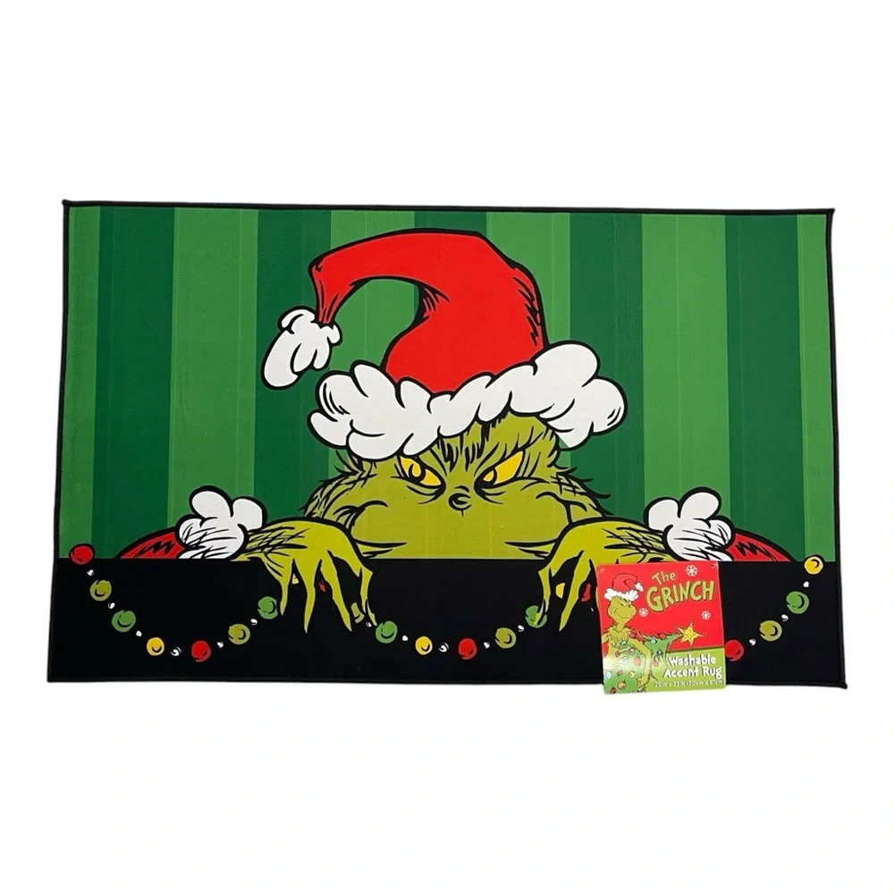 The Grinch Washable Accent Rug